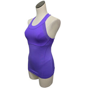 Lululemon Tank Top Purple Run Make It Count Athleisure Activewear‎ Womens Small